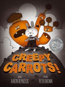 Book cover for "Creepy Carrots!"